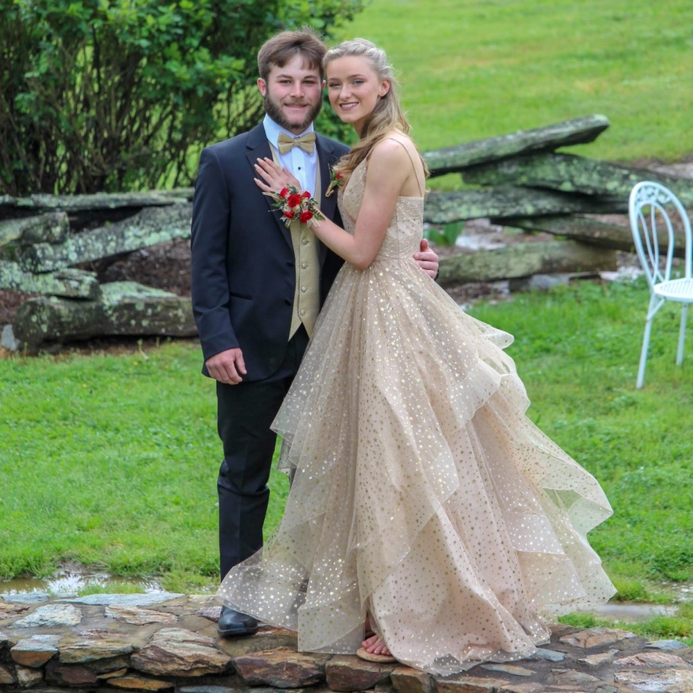 Gold Prom Dress